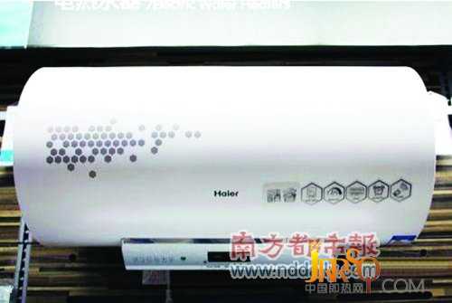 高能效熱水器受到歡迎 電子觸摸屏成賣點
