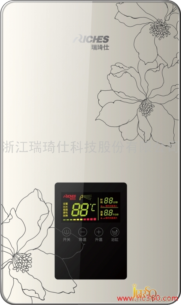 供應(yīng)瑞琦仕DSFH88-E 型 清映 恒溫機(jī)電熱水器