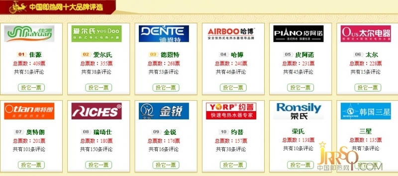 佳源即熱式電熱水器
