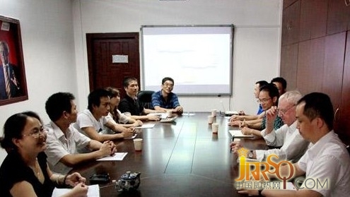漢諾威德國電熱專家比爾來中山公司考察