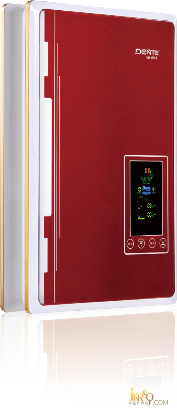 德恩特即熱式電熱水器變頻自動恒溫DTR-E85領袖型 白/紅 報價3800元