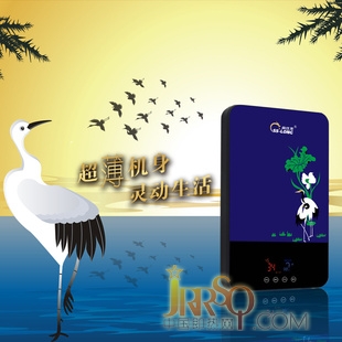 尚仕龍非金屬石英管即熱式熱水器——全恒溫超薄款“千歲鶴歸”