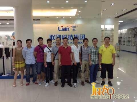 深圳代理商蒞臨聯(lián)創(chuàng)廚衛(wèi)電器參觀