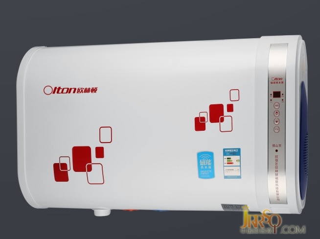 磁能熱水器-珍珠白（紅色圖案）