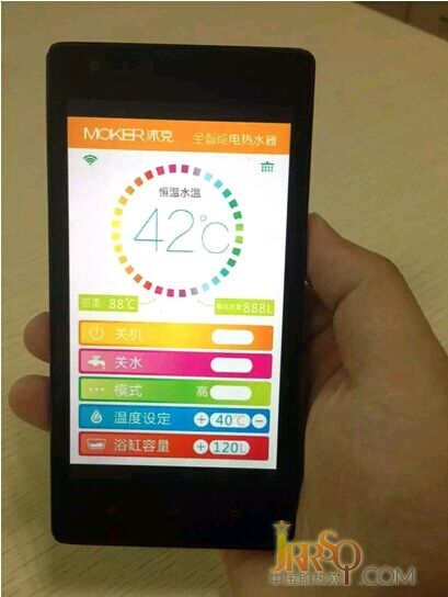 沐克WIFI全智能速熱式電熱水器上市