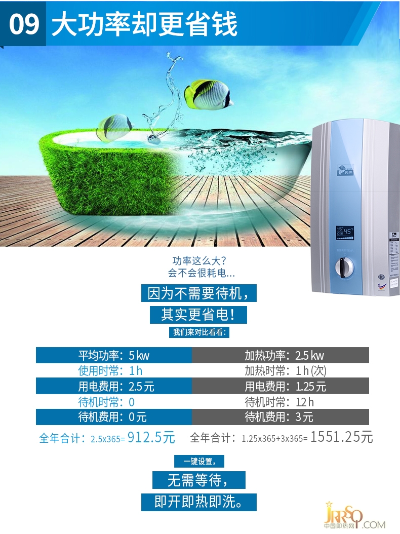 捷獅原裝進口即熱式電熱水器B7 報價1998元