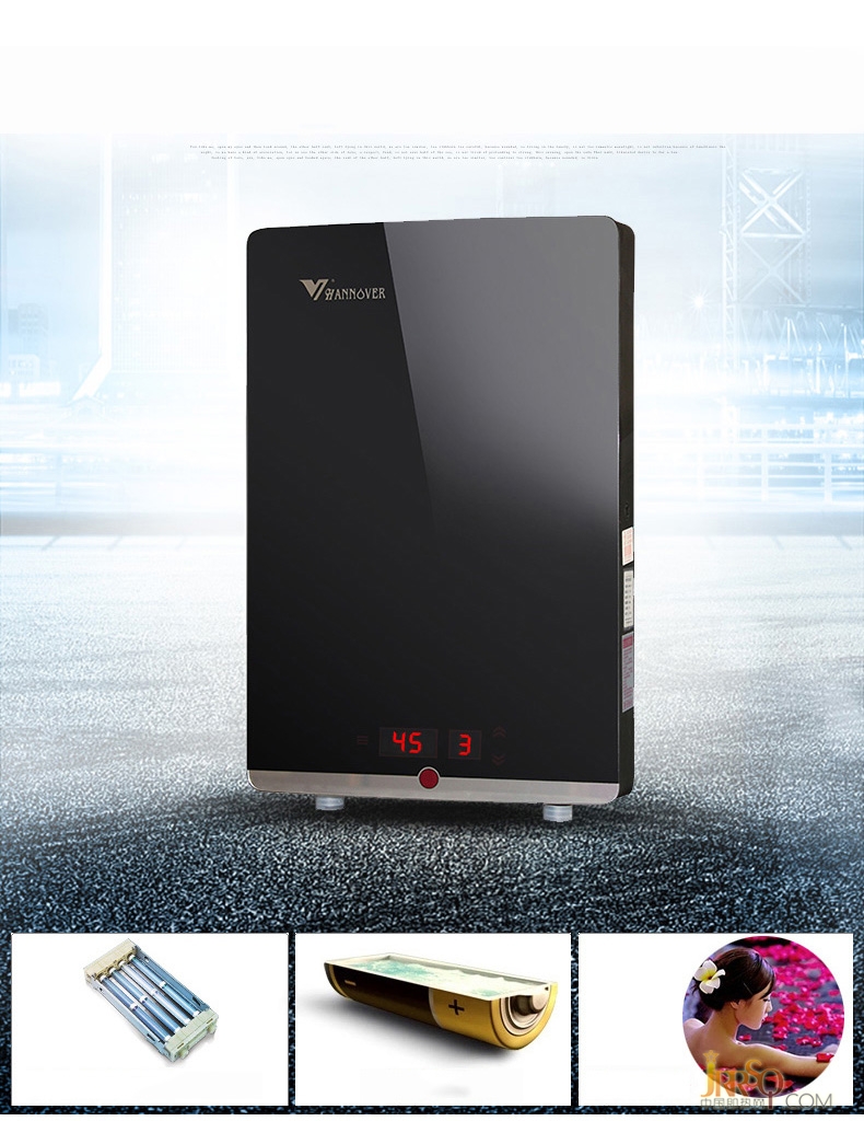 漢諾威即熱式電熱水器DSC-MH2 黑色 7KW 報(bào)價(jià)2280元